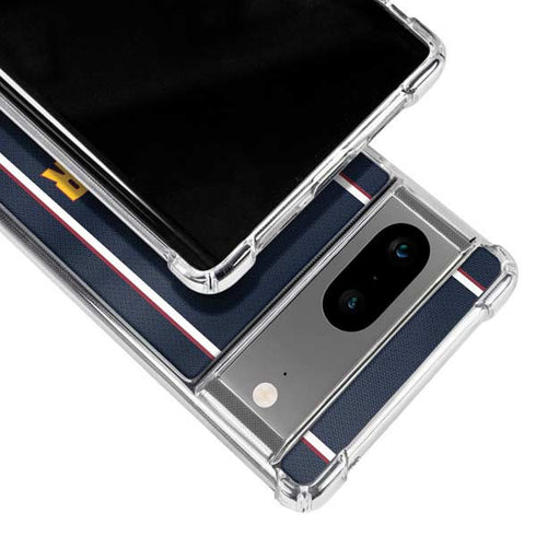 NBA Denver Nuggets Jersey Google Pixel 8 Clear Case